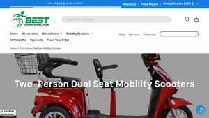 Afikim - Afiscooter S4 Dual Seat Mobility Scooter