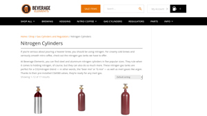 Beverage Elements - Nitrogen Cylinders