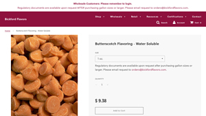 Bickford - Butterscotch Flavoring
