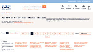 Bid On Equipment - Pill Press Machines