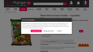 Mama - Whole Wheat Instant Noodles with Vegetables