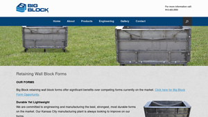 Big Block - Retaining Wall Block Forms
