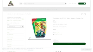 Big Earth Supply - Fertilizer 10-30-20 Start Root & Bloom