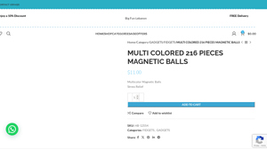 Big Fun - Multicolor Magnetic Balls