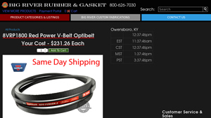 Optibelt - 8VRP1800 Red Power V-Belt