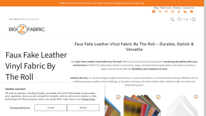 Big Z Fabric - Faux Leather Vinyl