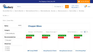 BikeBerry - Chopper Bikes and Cruisers
