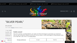 Black Diamond Pigments - Silver Pearl