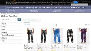 Blank Apparel - Wholesale Flannel Pants