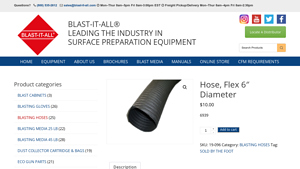 Blast-It-All - Flex 6 Blasting Hose