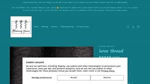 Blooming Yarns - Lurex Thread 1