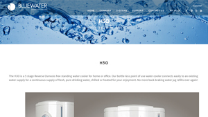 Blue Water - H3O 5 Stage Reverse Osmosis Water Cooler