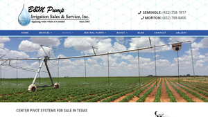 B&M Pump - Center Pivot Systems