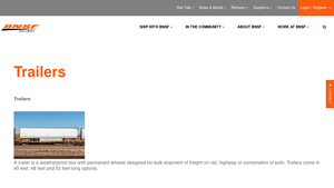 BNSF - Bulk Freight Trailers
