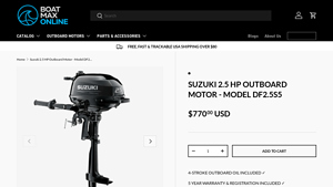 Suzuki - DF2.5S5 Outboard Motor