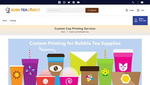 Boba Tea Direct - Custom Cup Printing Services