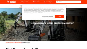 Bobcat - Mini Excavators