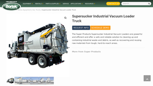 Super Products - Supersucker Industrial Vacuum Loader Truck
