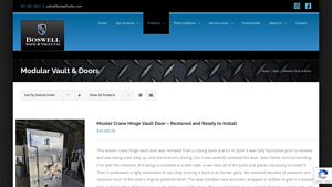 Mosler - Crane Hinge Vault Door