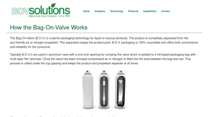 BOV Solutions - Bag-On-Valve Packaging