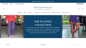 Boxercraft - Flannel Collection