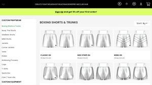 Boxxer World - Custom Boxing Shorts & Gear
