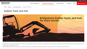Bridgestone - Rubber Tracks and Pads