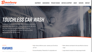 Broadway Equipment - Touchless Car Wash Machine