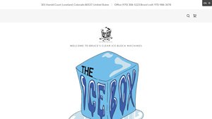 Bruce's - Clear Ice Block Machine