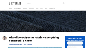 Bryden Apparel - Microfiber Polyester Fabric