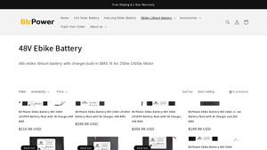 BTR Power - 48V Ebike Lithium Batteries