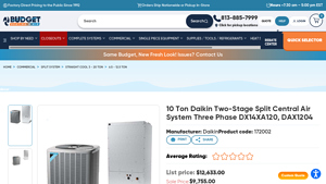Daikin - 10 Ton Split System