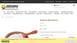 Bulk Natural Oils - Sodium Saccharin
