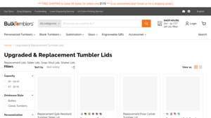 Bulk Tumblers - Upgraded & Replacement Tumbler Lids