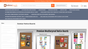 Bulletin Boards 4 Sale - Outdoor Premium Weatherproof Magnetic White Notice Board