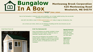 Bungalow In A Box - Small Panel Frame Kit