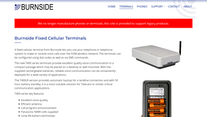 Burnside Telecom - Fixed Cellular Wireless Terminals
