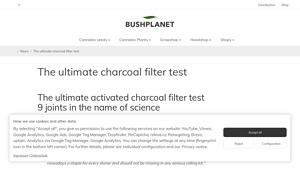 Bush Planet - Ultimate Activated Charcoal Filter Test