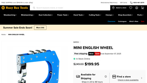 Busy Bee Tools - B4553 English Wheel
