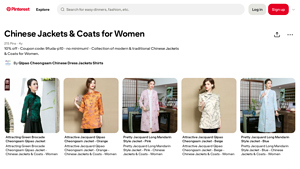 Pinterest - Women's Chinese Jackets & Coats