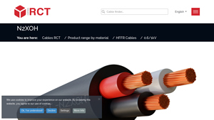CablesRCT - N2XOH 0,6/1kV Cables