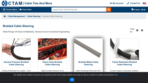 Cable Ties and More - Braided Cable Sleeving Solutions