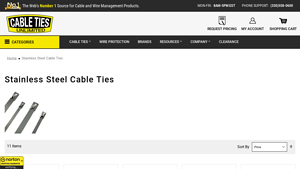 Cable Ties Unlimited - Stainless Steel Cable Ties