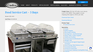 Cadco - CBC-HHH Hot Food Holding Cabinet