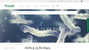 Camfil - HEPA and ULPA Filters