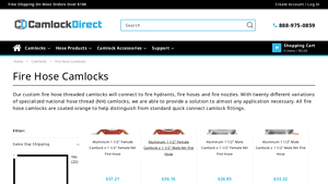Camlock Direct - Fire Hose Threaded Camlock Adapters