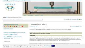 Campus Plastics - Zytel 80G43HS1L BK104