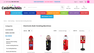 Candy Machines - Electronic Bulk Vending Solutions