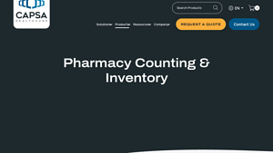 Capsa Healthcare - Key Products in Pharmacy Counting & Inventory