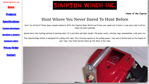 Capstan Rope Winch - Simpson Winch